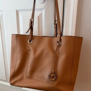 Michael Kors Brown Leather Tote
